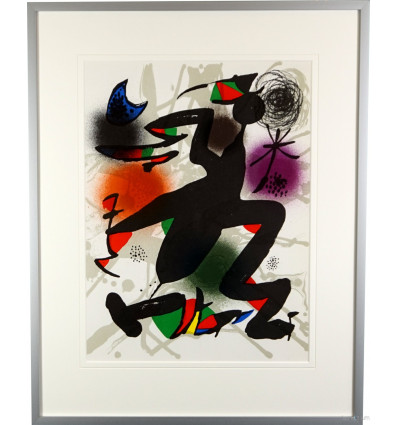 Joan Miró/ Litografia IV/ Galerierahmung